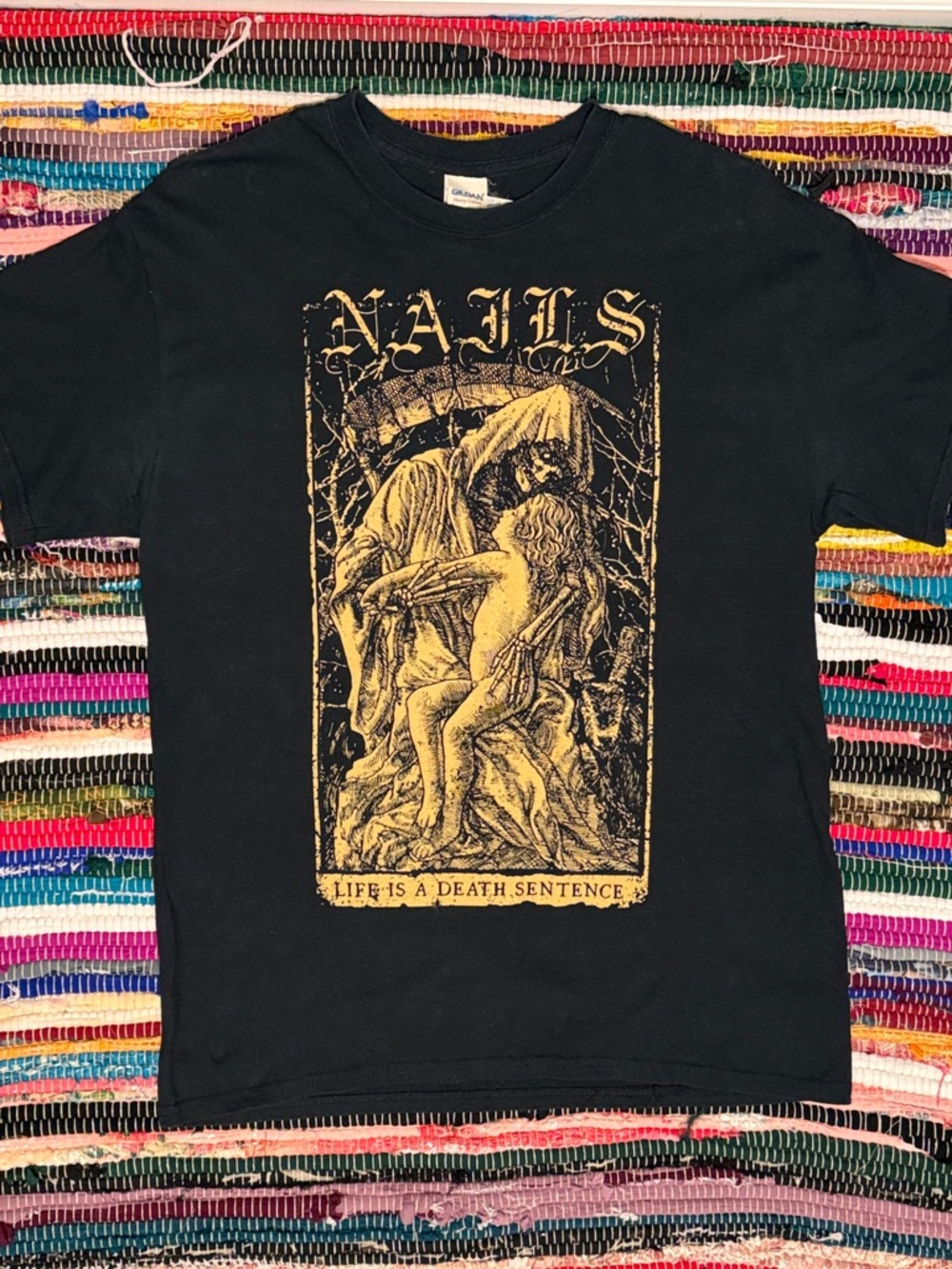 NAILS “Life is a Death Sentence” shirt
